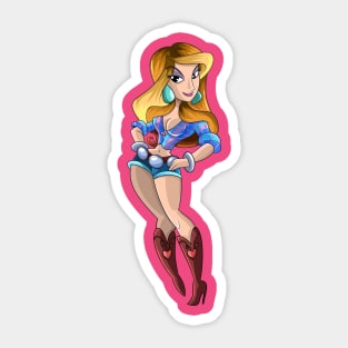 Abby the Cowgirl Sticker